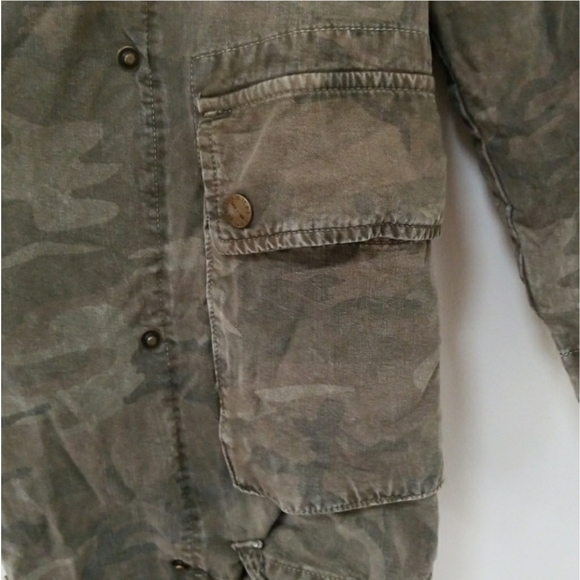 Current/Elliott Camouflage Jacket - Picture 7 of 8